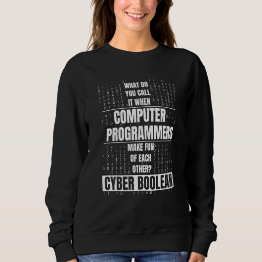 Programmer Hilarious Coder Software Programming Co Trui (Voorkant)