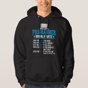 Programmer Hourly betaal Computer Expert Codering Hoodie