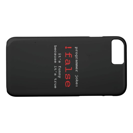 PROGRAMMER JOKE Case-Mate iPhone CASE (Achterkant (Horizontaal))