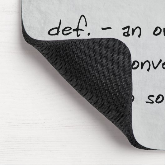 Programmer Mousepad (humor) Muismat (Hoek)