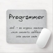 Programmer Mousepad (humor) Muismat (Met muis)