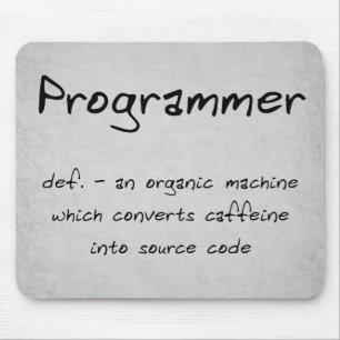 Programmer Mousepad (humor) Muismat