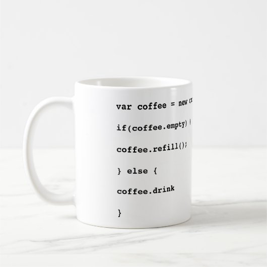 Programmer Mug (Gauche)