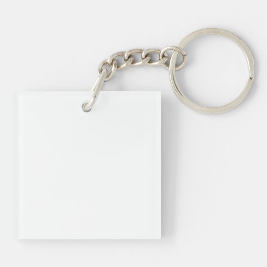 Programmer schrijft Code zonder bugs Sleutelhanger (Achterkant)