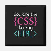 Programmer U bent de css naar mijn HTML Magneet (Voorkant)