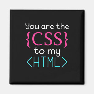 Programmer U bent de css naar mijn HTML Magneet