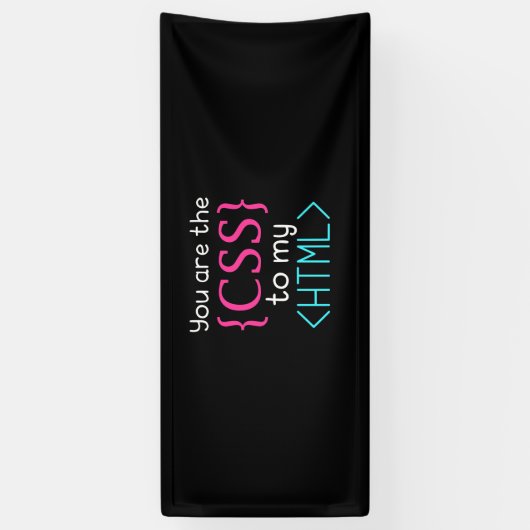 Programmer U bent de css naar mijn HTML Spandoek (Verticaal)