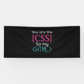 Programmer U bent de css naar mijn HTML Spandoek (Horizontaal)