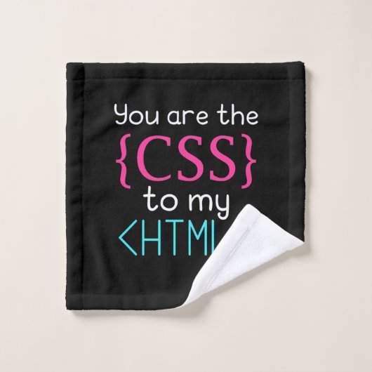 Programmer U bent de css naar mijn HTML Washandje (Wasdoekje)