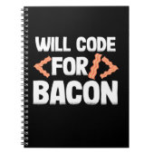 Programmer zal code voor Bacon Notitieboek (Voorkant)