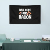 Programmer zal code voor Bacon Spandoek (Beurs)