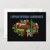 Programmeraars hebben meerdere programmeervaardigh briefkaart (Voorkant / Achterkant)