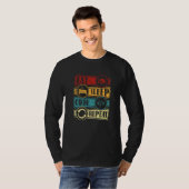 Programmeren Computerwetenschap Programmeur Eten C T-shirt (Voorkant volledig)