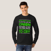 Programmeren Onion Syntax Programmeur Software Ont T-shirt (Voorkant volledig)