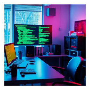 Programmeren van computers perfect poster