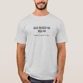 Programmering 101 t-shirt (Voorkant)