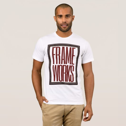 Programmering en Software Engineering Framework T-shirt (Voorkant volledig)