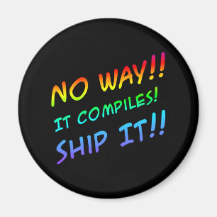 Programmering Humor Magnet Magneet