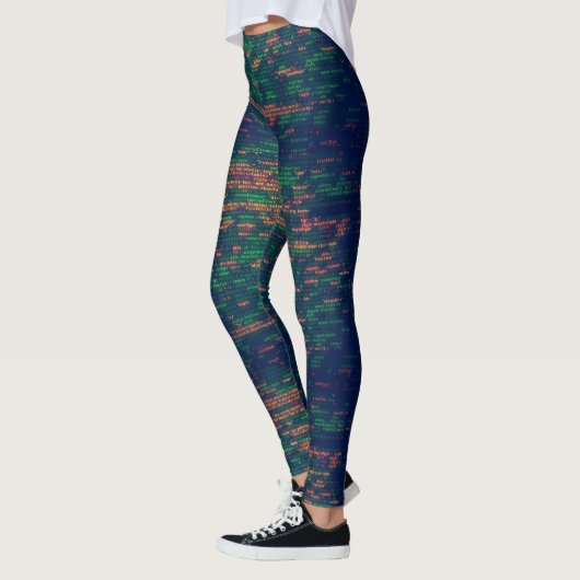 Programmeringscode voor ontwikkelaars leggings (Links)