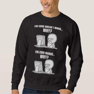 Programmeringscode werkt waarom thema trui