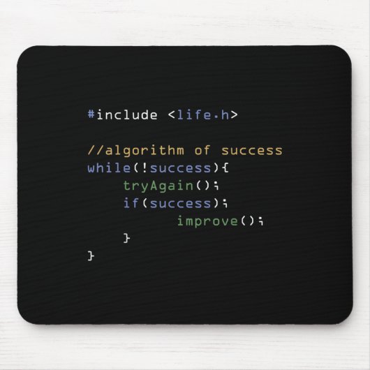 Programmers Computer Science Meme Coding Humor Muismat (Voorkant)