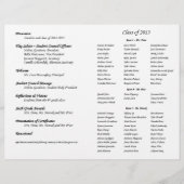 Programmes de 6e année (Devant)
