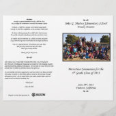 Programmes de 6e année (Dos)