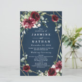 Programmes de Blush et de Mariage d'Or Bleu Bourgo (Debout devant)