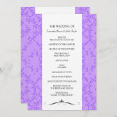 Programmes de cérémonie des mariages (Devant / Derrière)