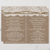 Programmes de collection de Mariages de Starfish r (Devant / Derrière)