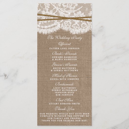 Programmes de collection de Mariages de Starfish r (Dos)