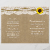 Programmes de collection Kraft, dentelle et tourne (Devant)