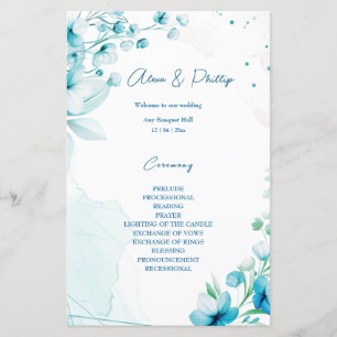 Programmes de mariage Blue Blossom & Breeze