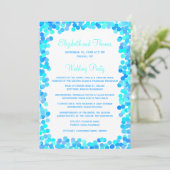 Programmes de mariage Confetti (Debout devant)