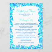 Programmes de mariage Confetti (Devant)