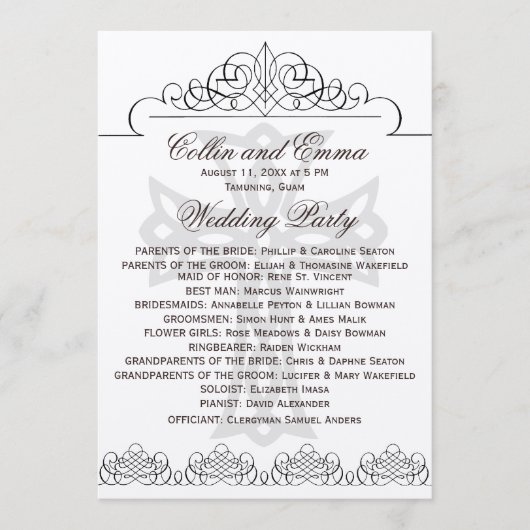 Programmes de mariage croisé (Devant)