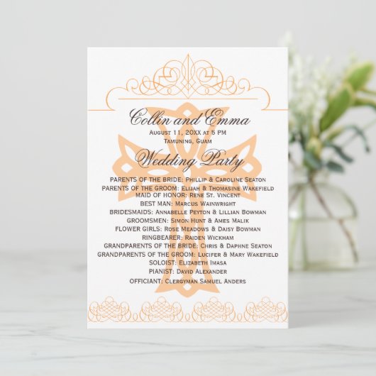 Programmes de mariage croisé (Debout devant)