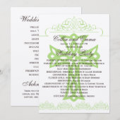 Programmes de mariage croisé (Devant / Derrière)