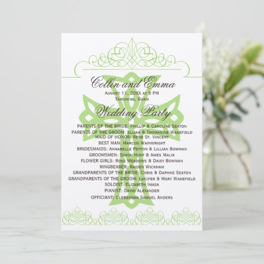 Programmes de mariage croisé (Debout devant)