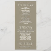 programmes de mariage de tournesol (Dos)