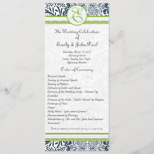Programmes de mariage des Inséparables de la Marin