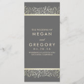 Programmes de mariage floral pour bébé (Devant)