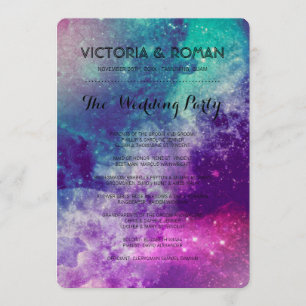 Programmes de mariage personnalisés Smokey Galaxy