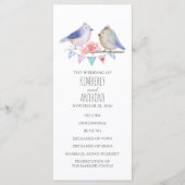 Programmes de mariage pour couples d'inséparables (Devant)