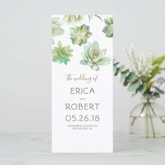 Programmes de mariage réussis (Debout devant)