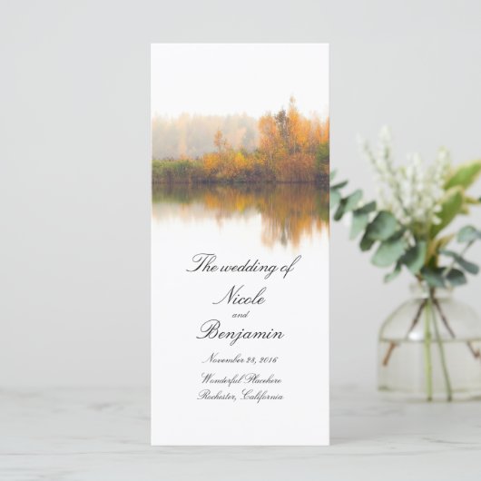 Programmes Mariages de automne rustiques (Debout devant)