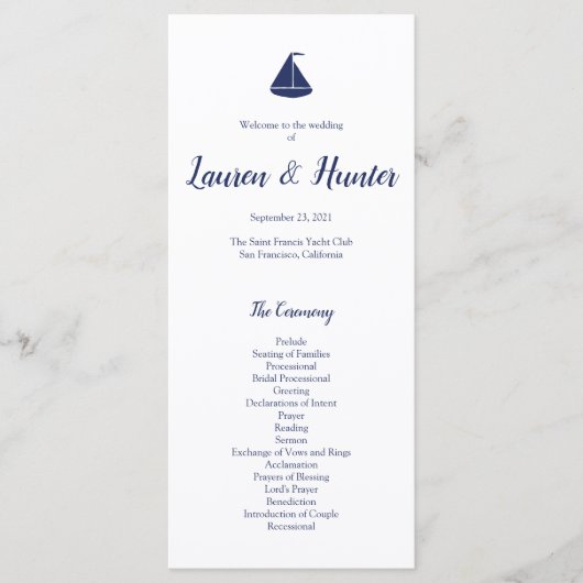 Programmes nautiques (Devant)