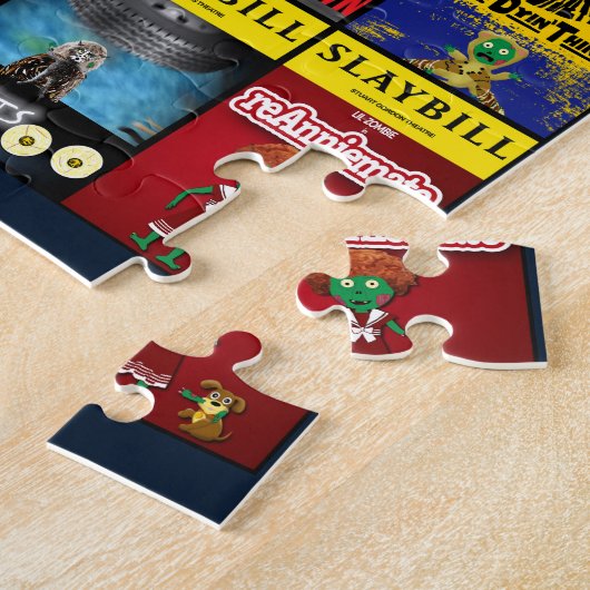 Programmes Théâtre Zombie Broadway Jigsaw Puzzle (Côté)