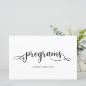 Programmes | Veuillez en prendre une | Panneau Mar (Debout devant)