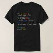 Programmeur Coder Programmering Codering Computer T-shirt (Design voorkant)